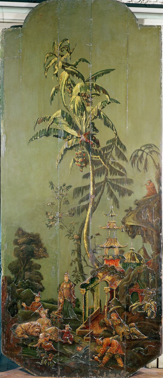 Tierra, de una serie de paneles que representan los Cuatro Elementos, c.1730 de French School