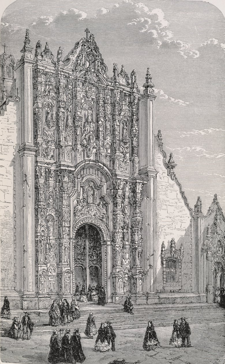 El Sagrario Metropolitano (c.1749-69), Ciudad de México, de 