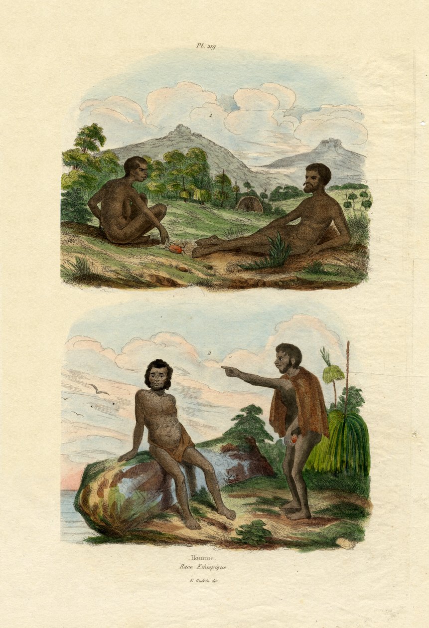 Etíopes, 1833-39 de French School