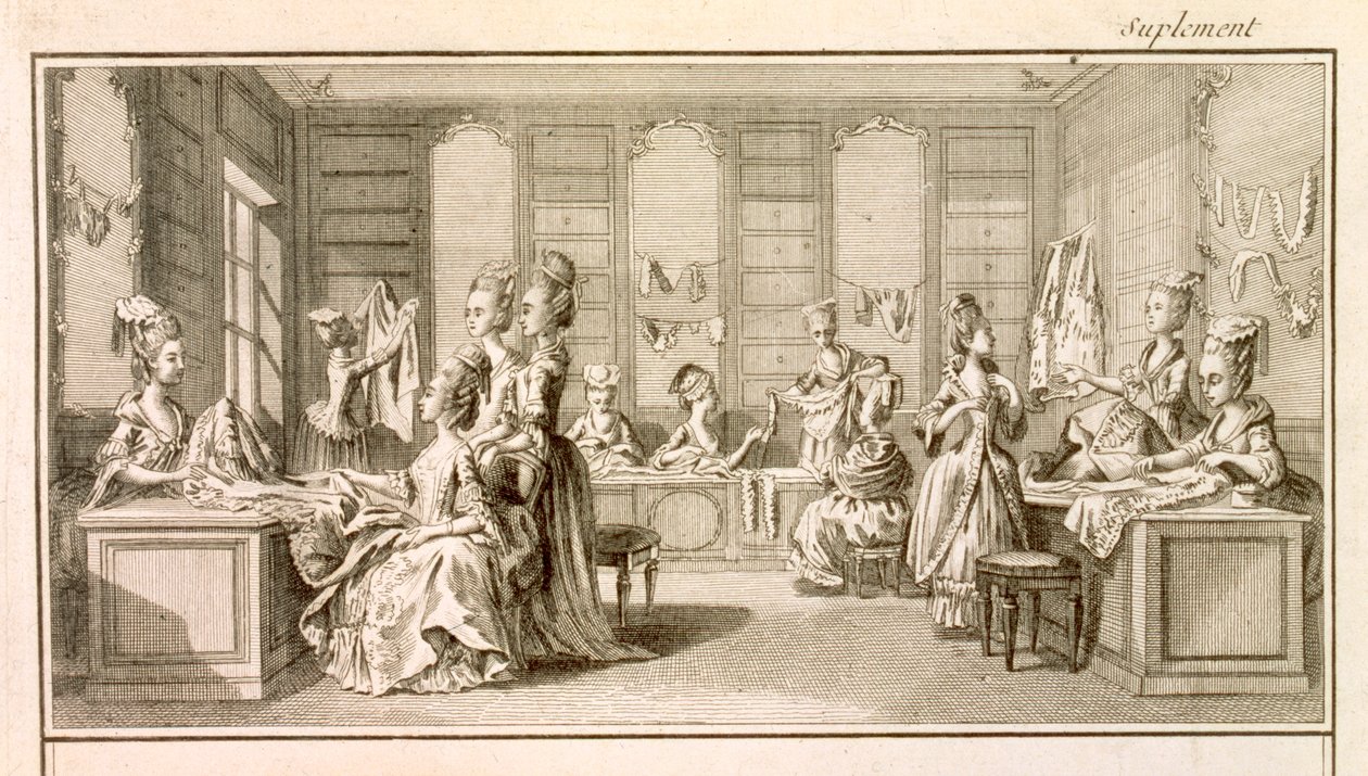 Tienda de moda, de la 