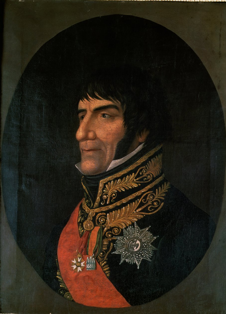 François Lefebvre (1755-1820) Duque de Dantzig de French School