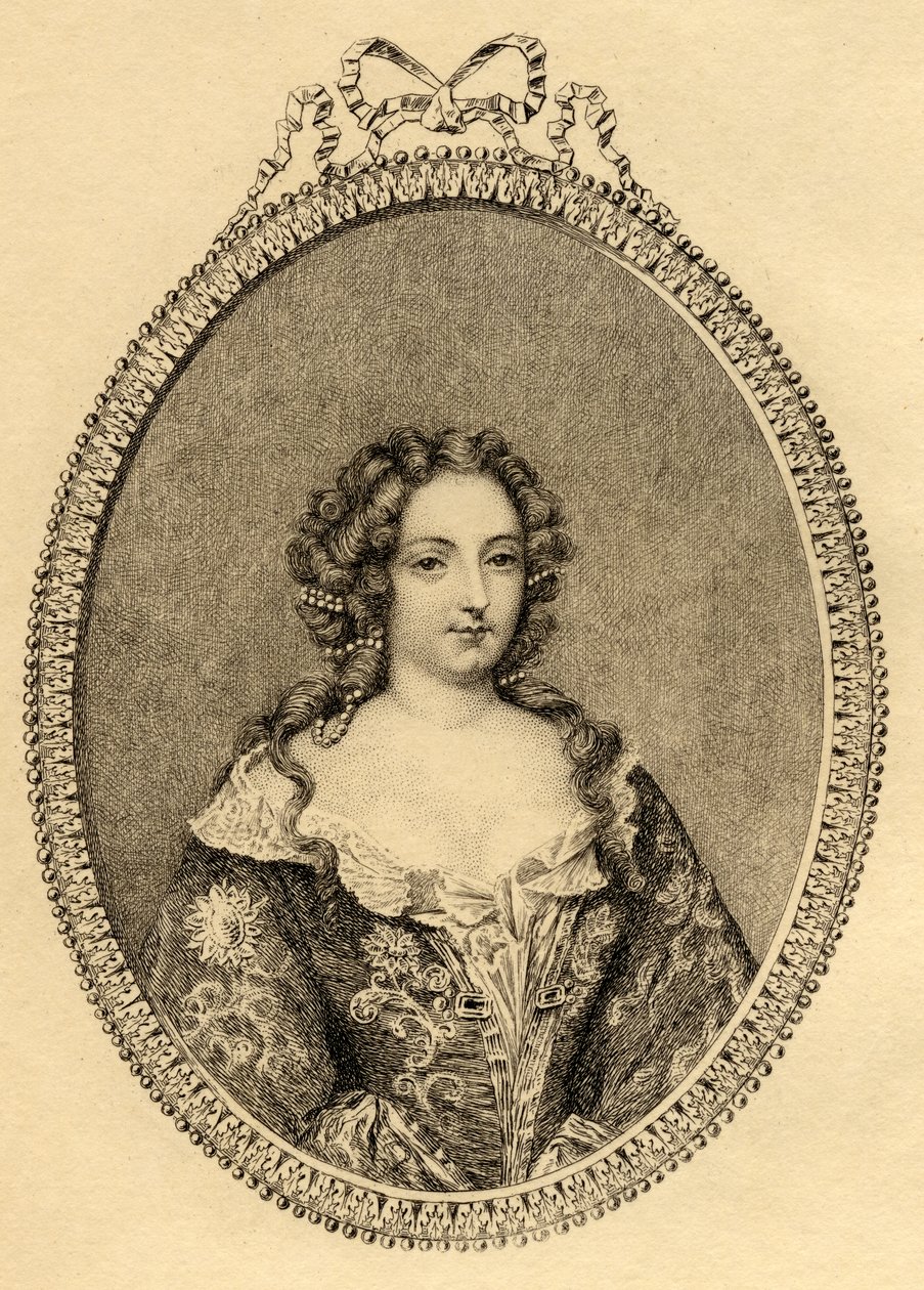 Françoise Athénaïs de Rochechouart (1641-1707) Marquesa de Montespan de French School