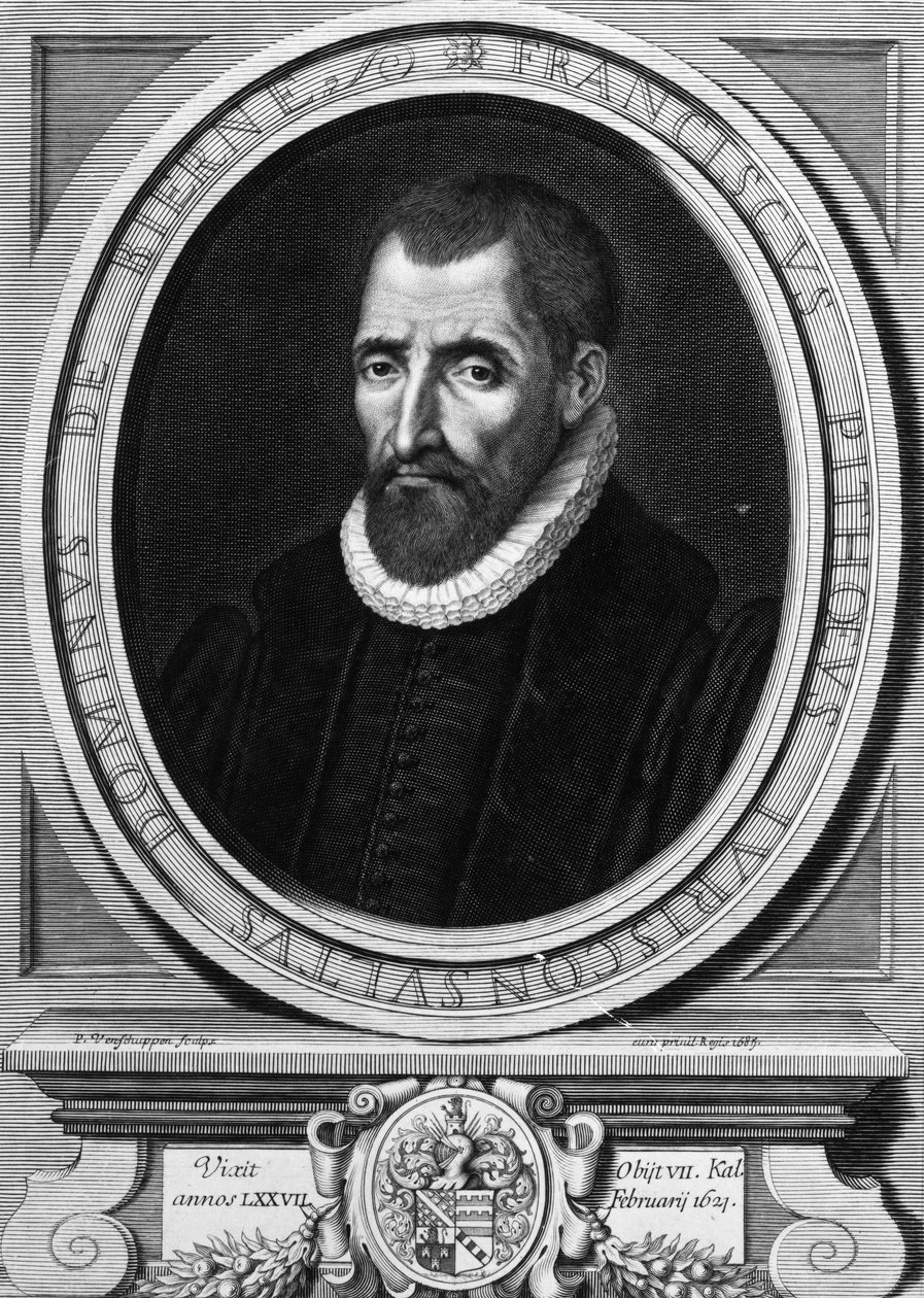 François Pithou, impresión realizada por Pierre Louis van Schuppen, 1685 de French School