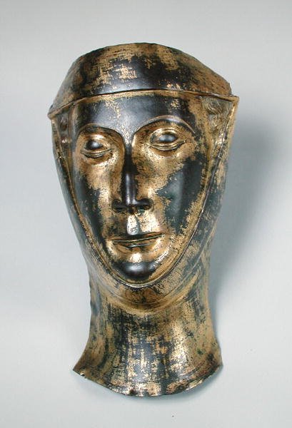 Máscara funeraria de la esposa de Herbert Lanier (m.1290) de French School