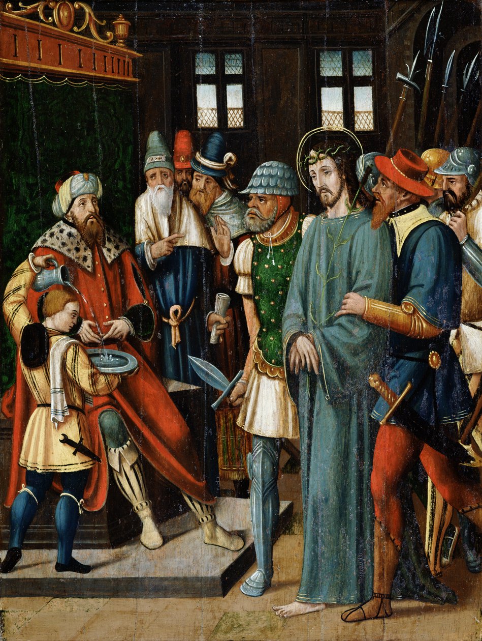 Jesús ante Pilato de French School