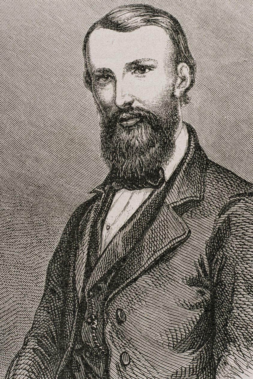 John William Wills (1834-61), explorador inglés, de 