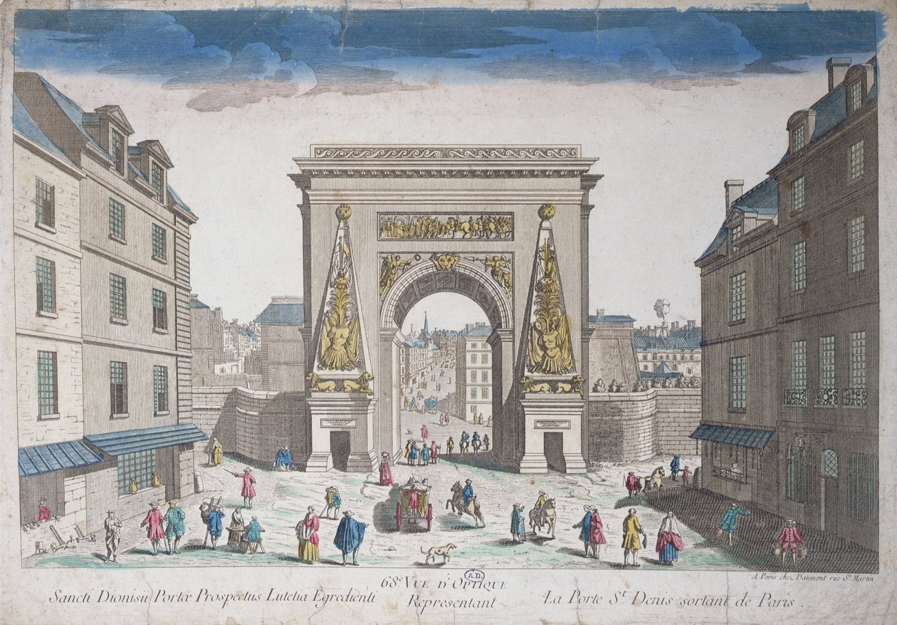 La Puerta Saint-Denis de French School