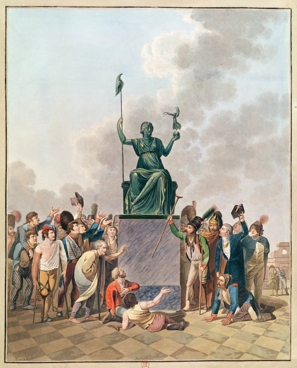 Libertad, 10 de noviembre de 1793 de French School