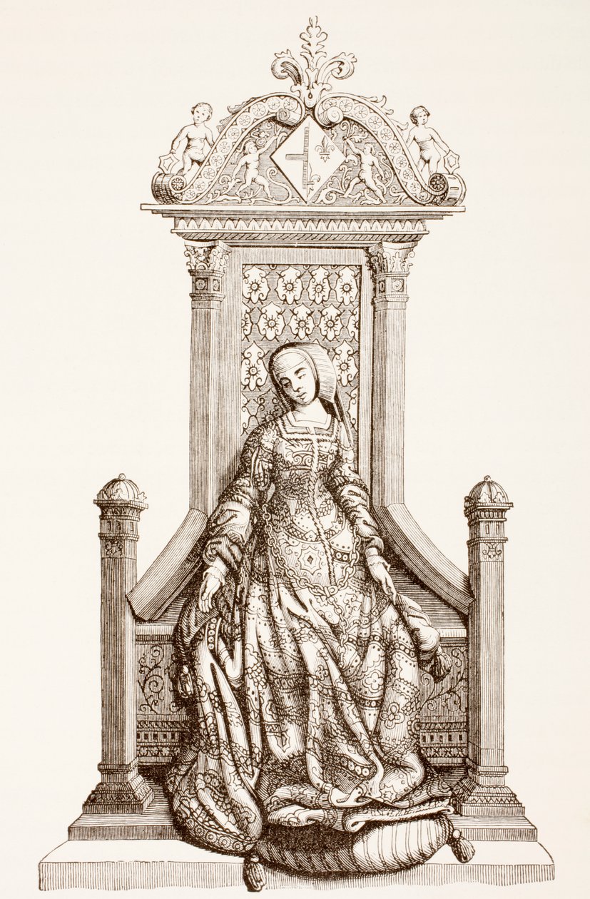 Luisa de Saboya, 1873 de French School