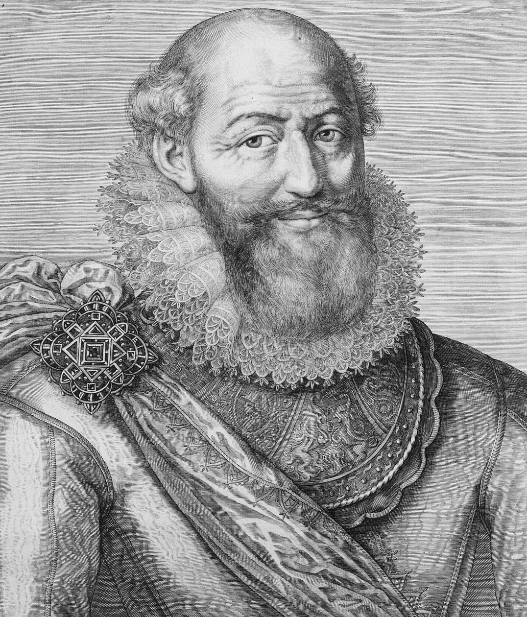 Maximilien de Béthune, duque de Sully, 1614 de French School