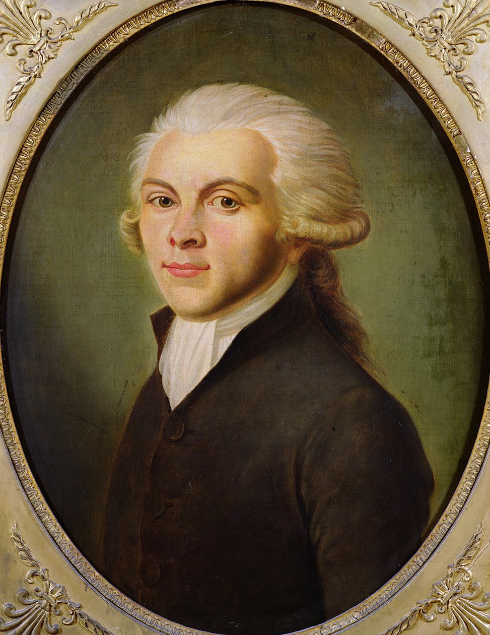 Maximilien de Robespierre (1758-94) c.1793 de French School
