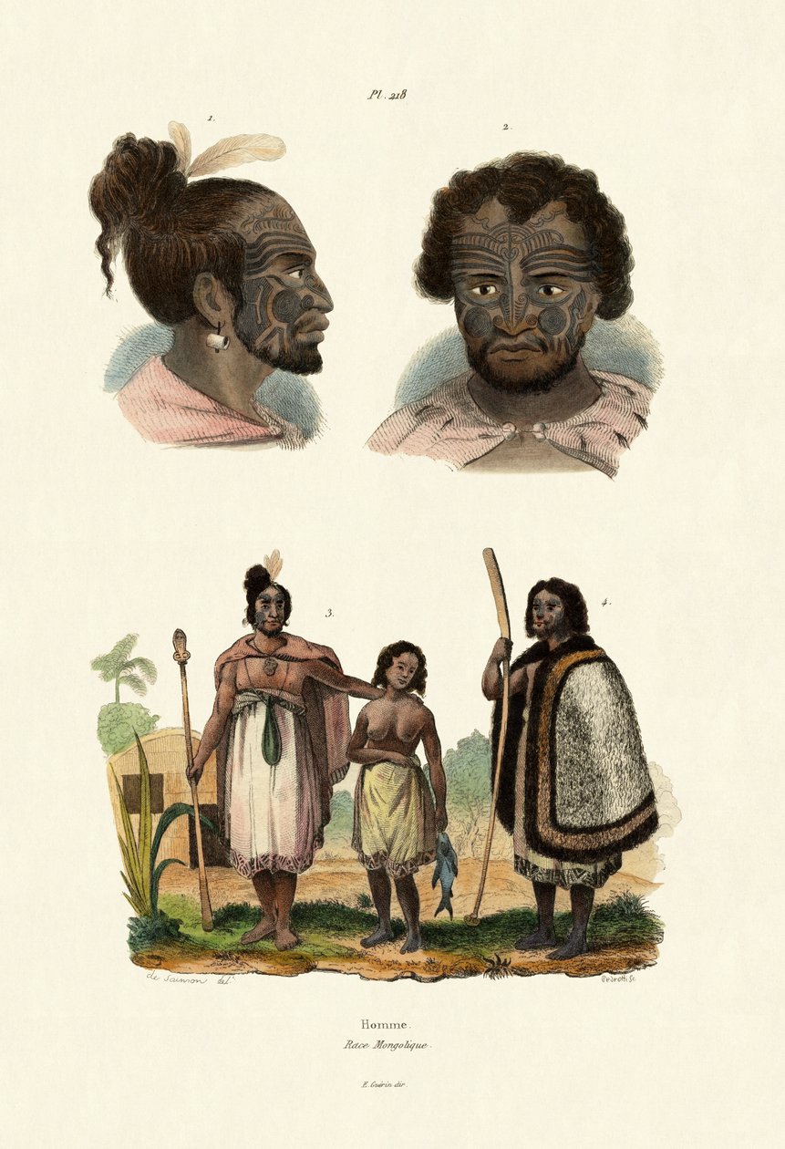 Mongoles, 1833-39 de French School
