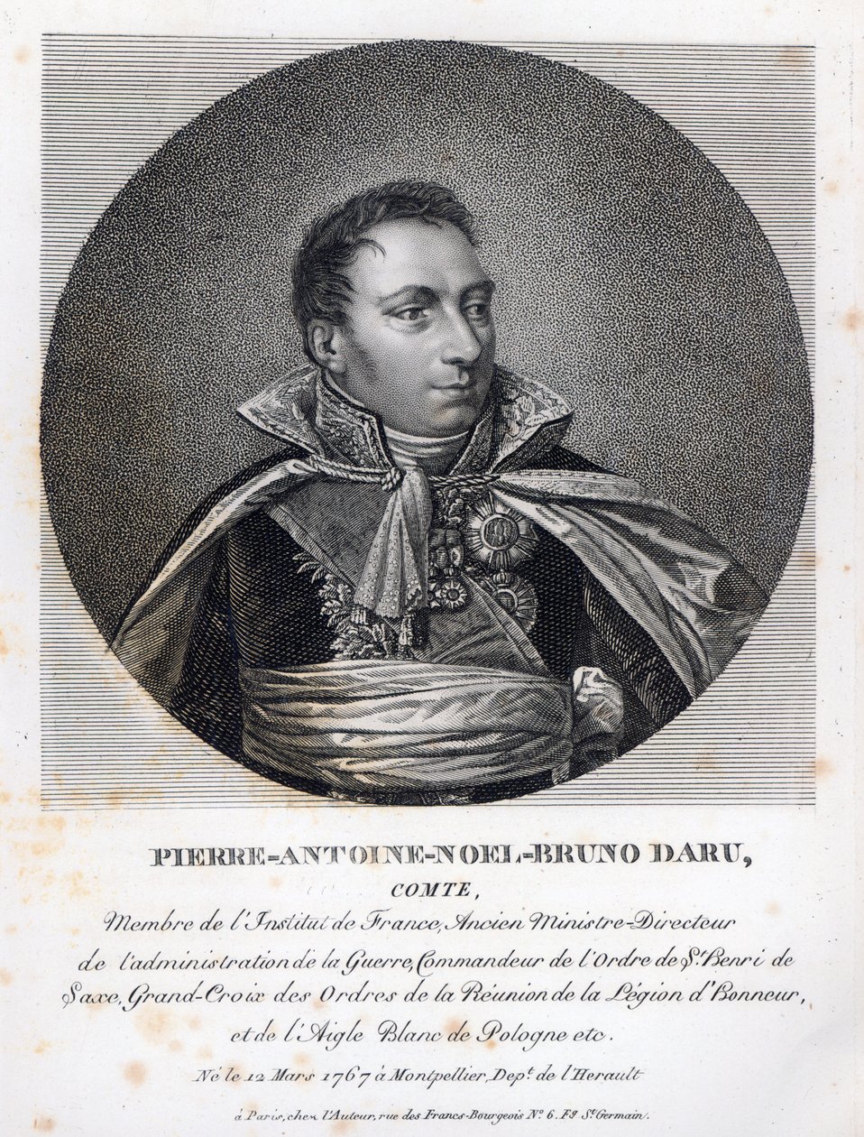 Pierre Daru (1767-1829) de French School