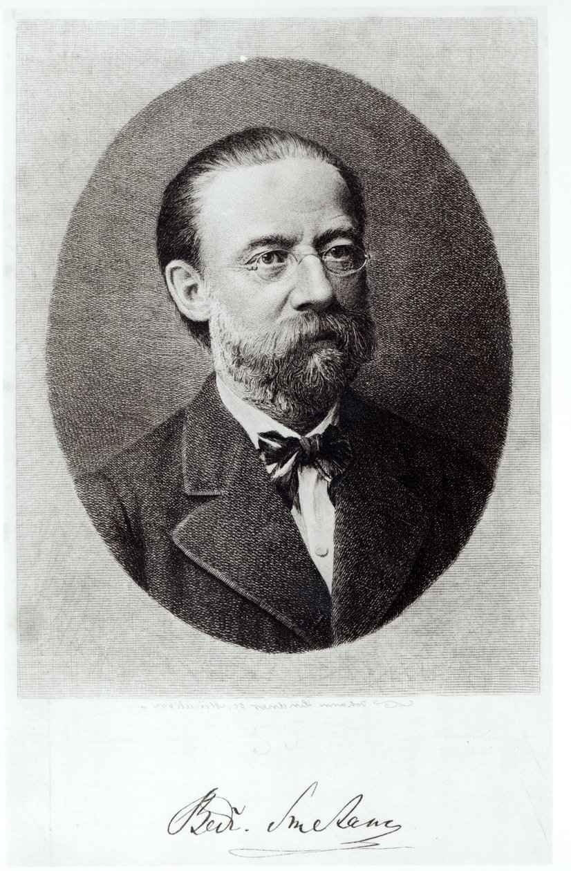 Retrato de Bedrich Smetana de French School