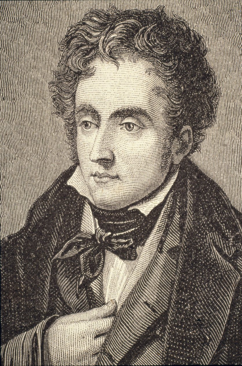 Retrato de François Auguste René, Vizconde de Chateaubriand de French School