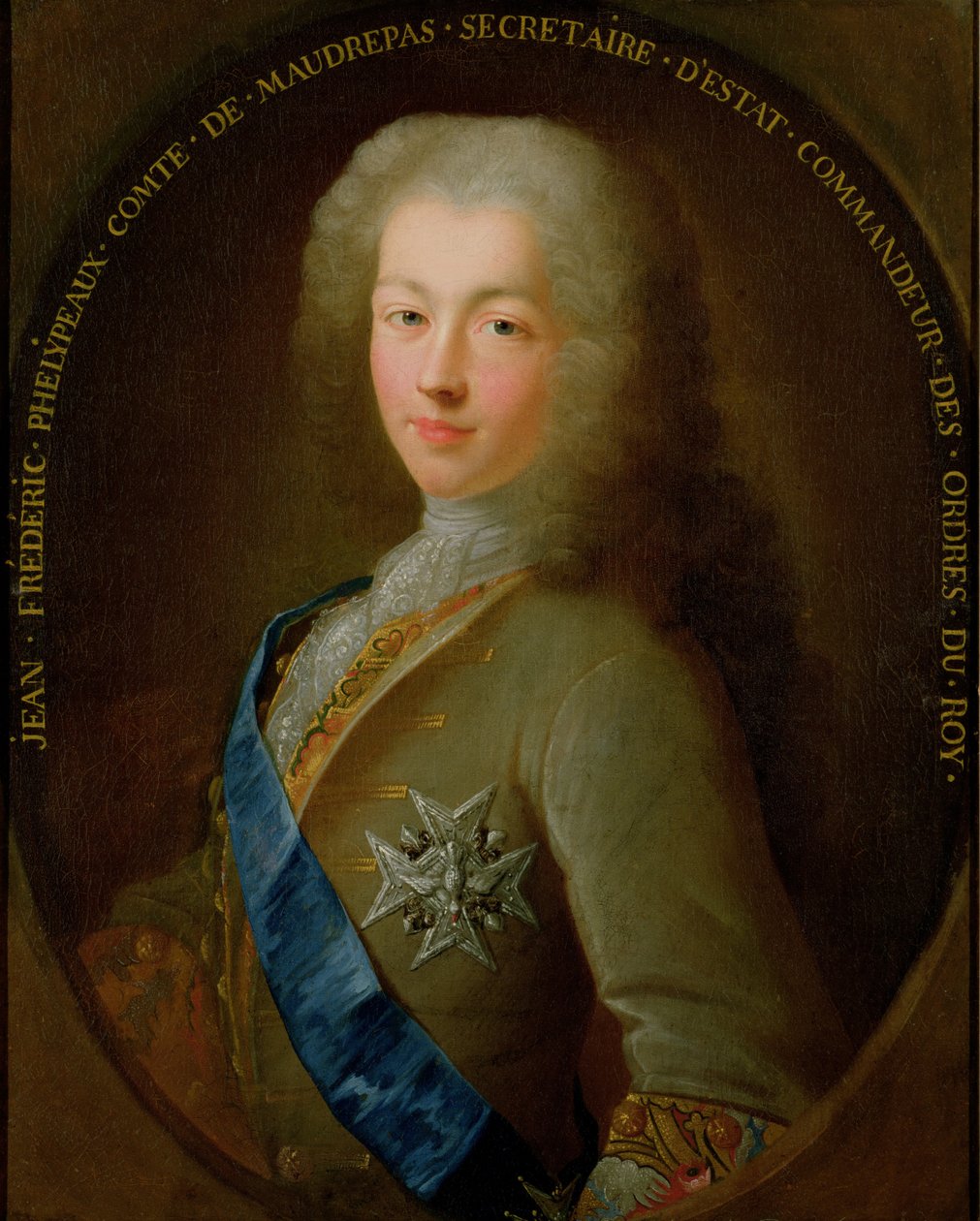 Retrato de Jean Frederic Phelypeaux (1701-81) Conde de Maurepas de French School
