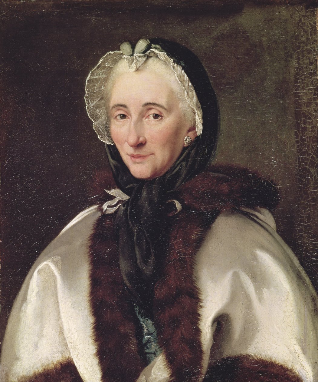 Retrato de Madame Francoise de Graffigny (1695-1758) de French School