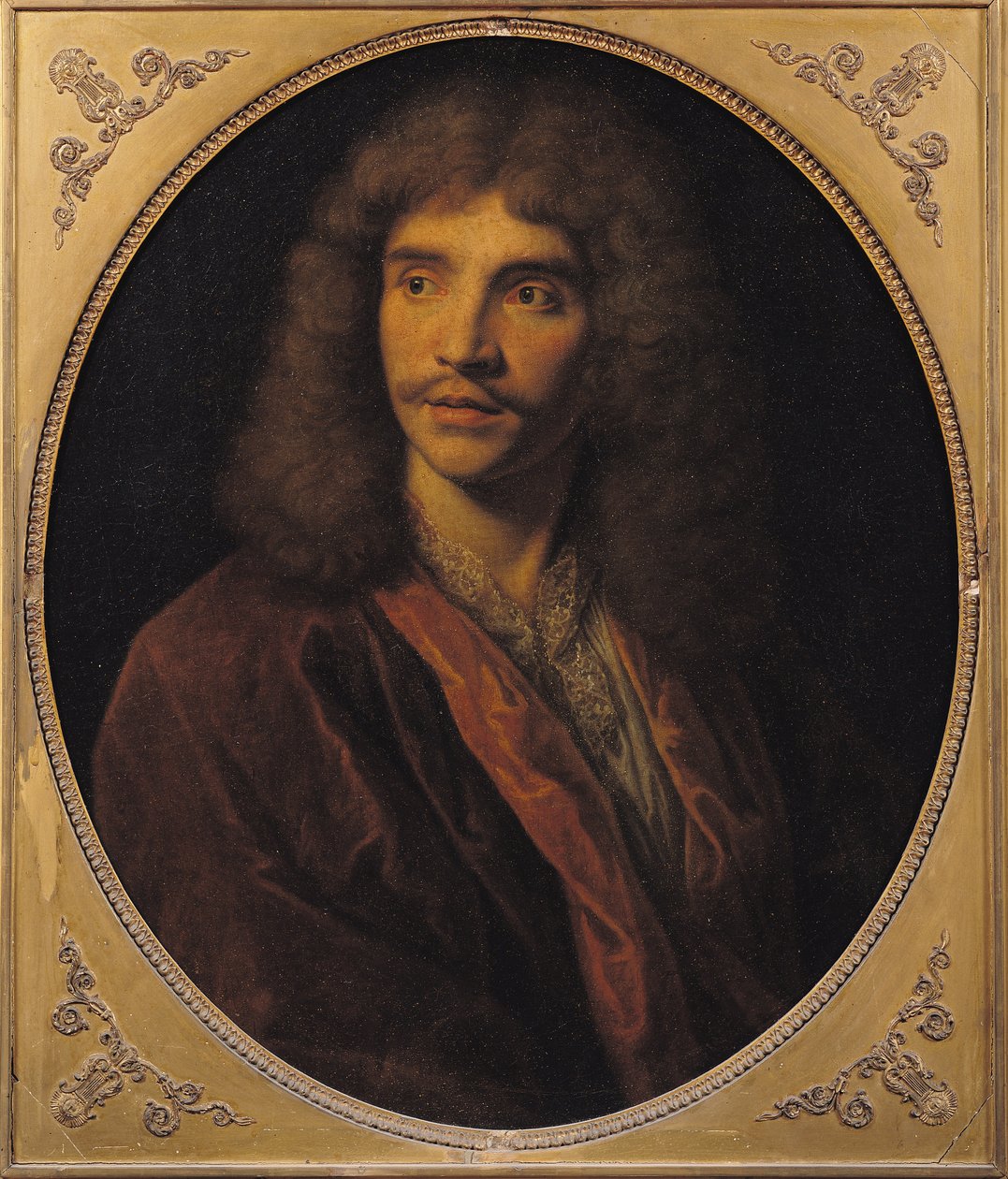 Retrato de Moliere (1622-73) de French School