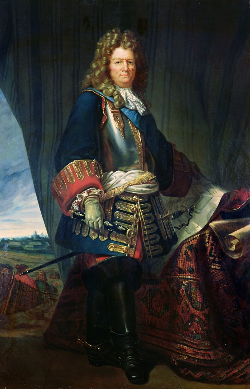 Retrato de Sebastien le Prestre de Vauban (1633-1707) de French School