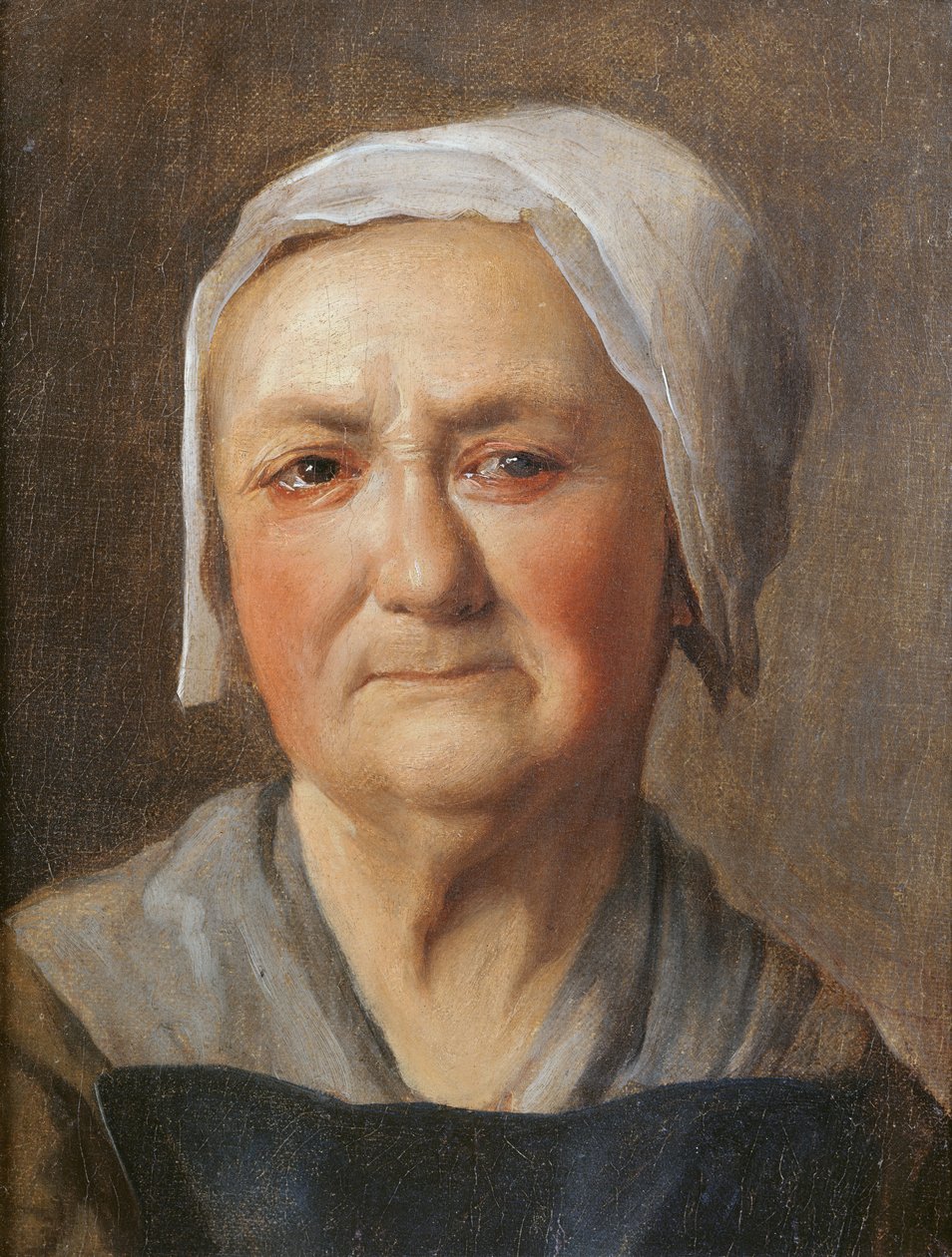 Retrato de un campesino de French School