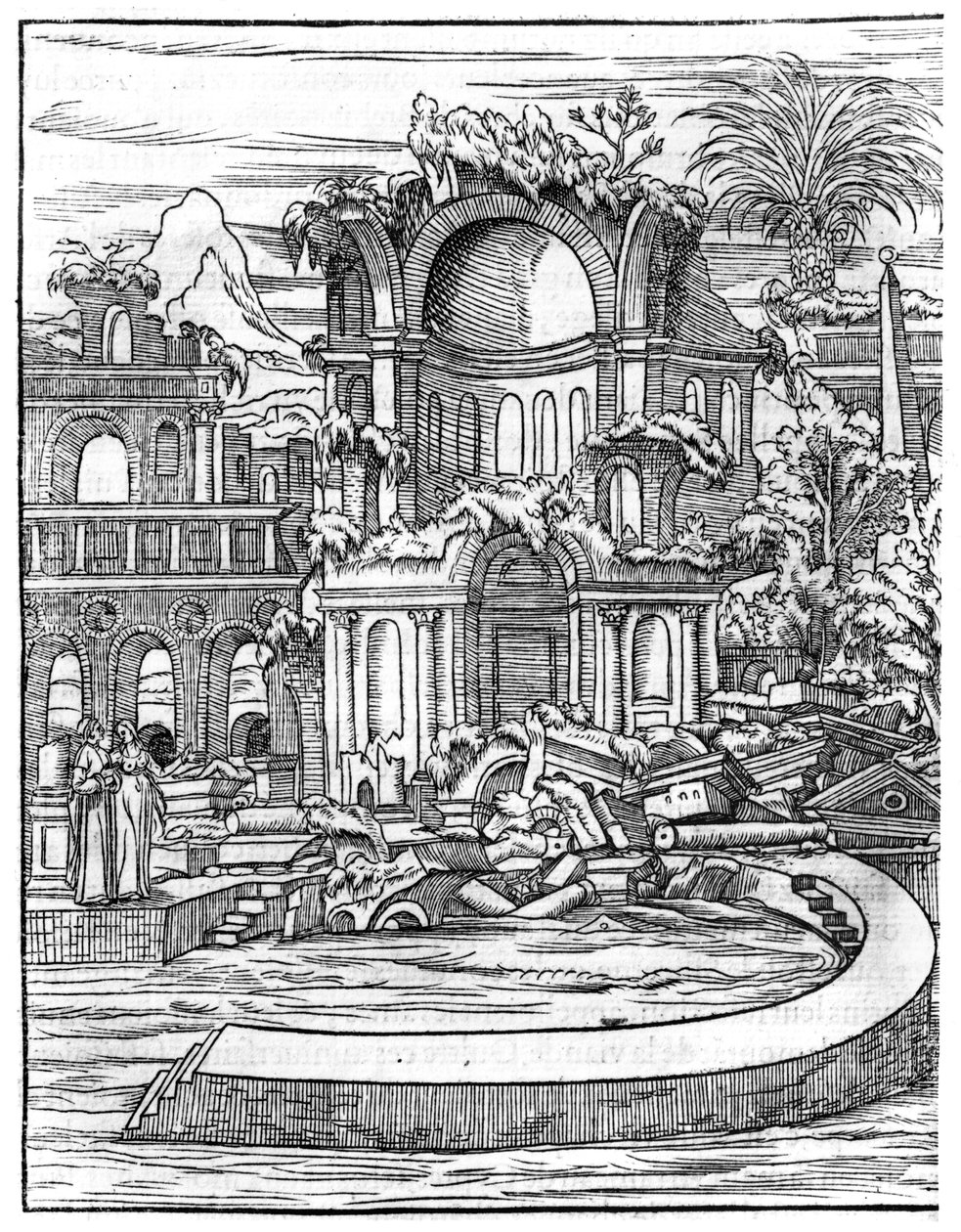 Ruinas romanas, de 