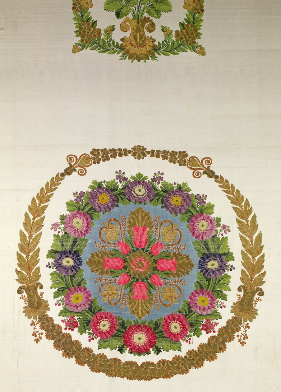 Funda de asiento por Bissardon, Cousin y Bony, Lyon, 1811 de French School