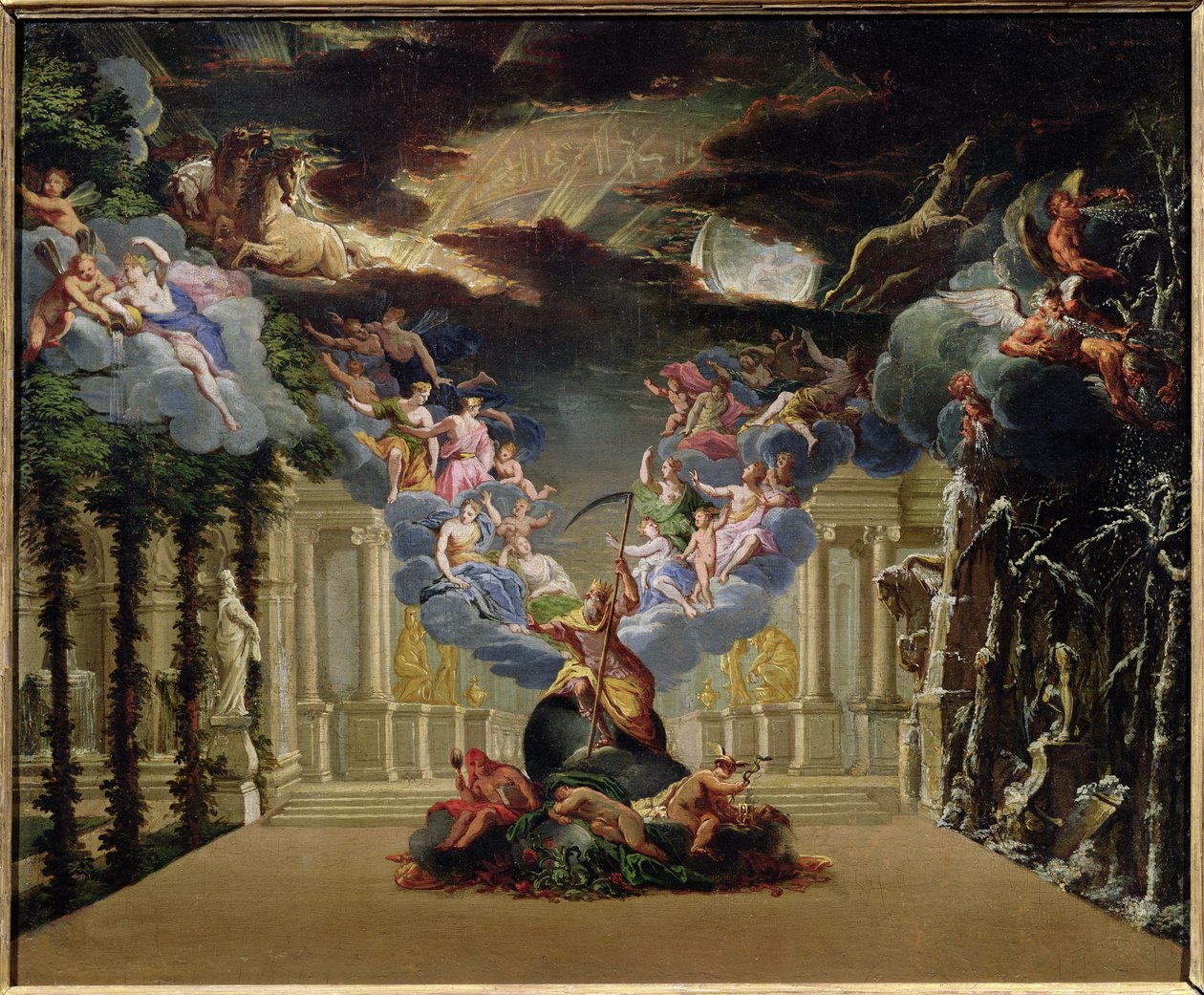 Diseño de escenario para 