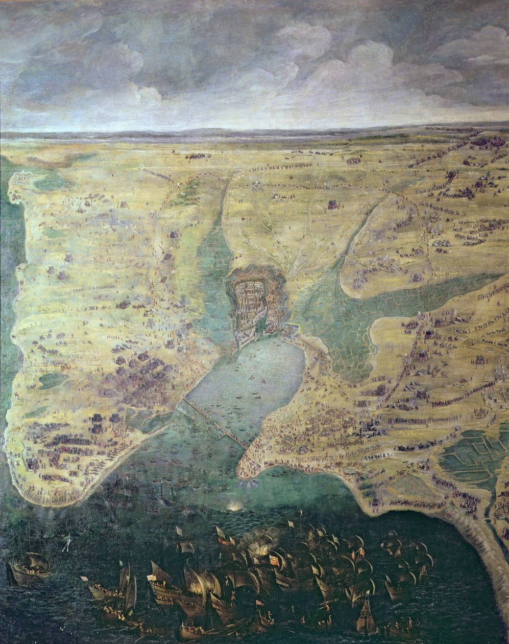 Sitio de La Rochelle, 10 de agosto de 1627 - 28 de octubre de 1628 de French School
