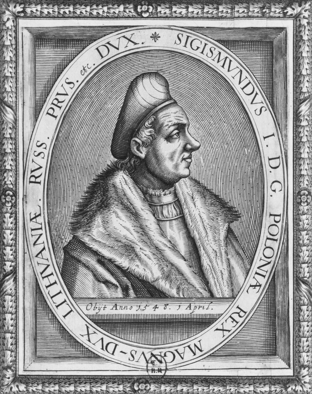 Segismundo I, Rey de Polonia y Gran Duque de Lituania de French School