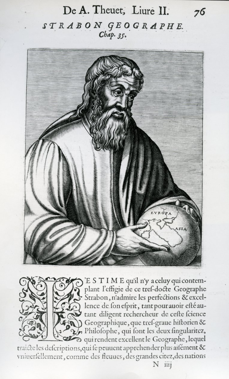 Estrabón, ilustración de 