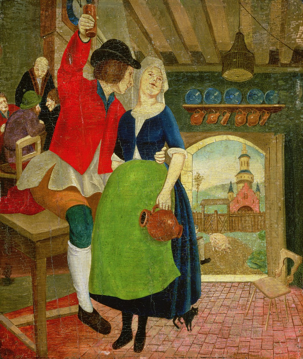 Escena de Taberna de French School