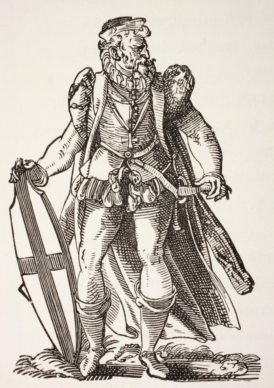Caballero teutónico, de 