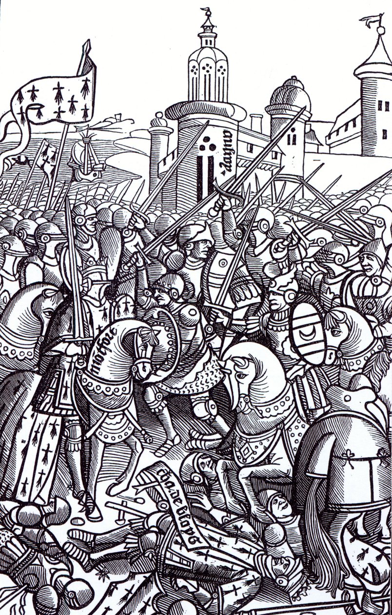 La Batalla de Auray, de 