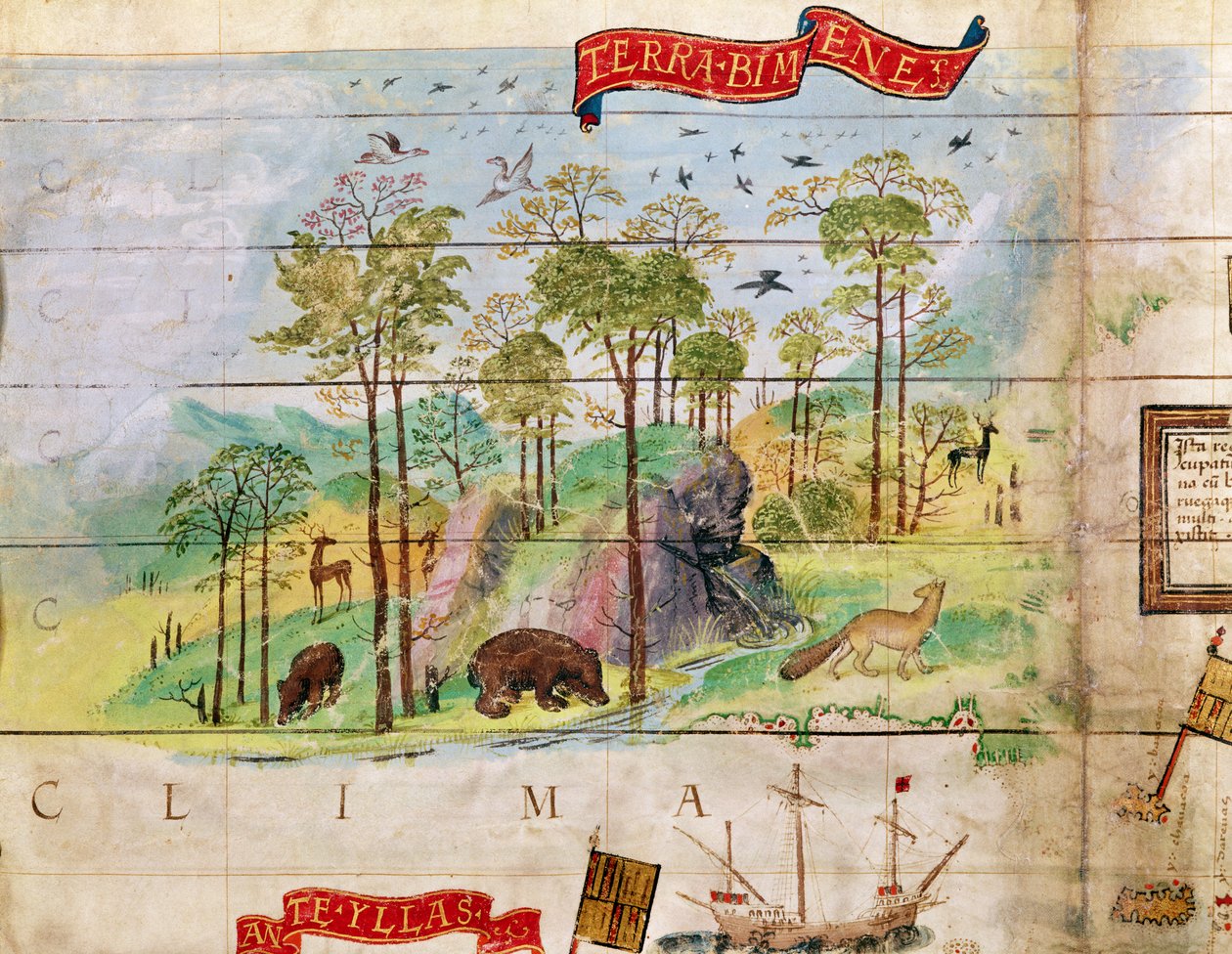 El Bosque Canadiense (detalle) de French School