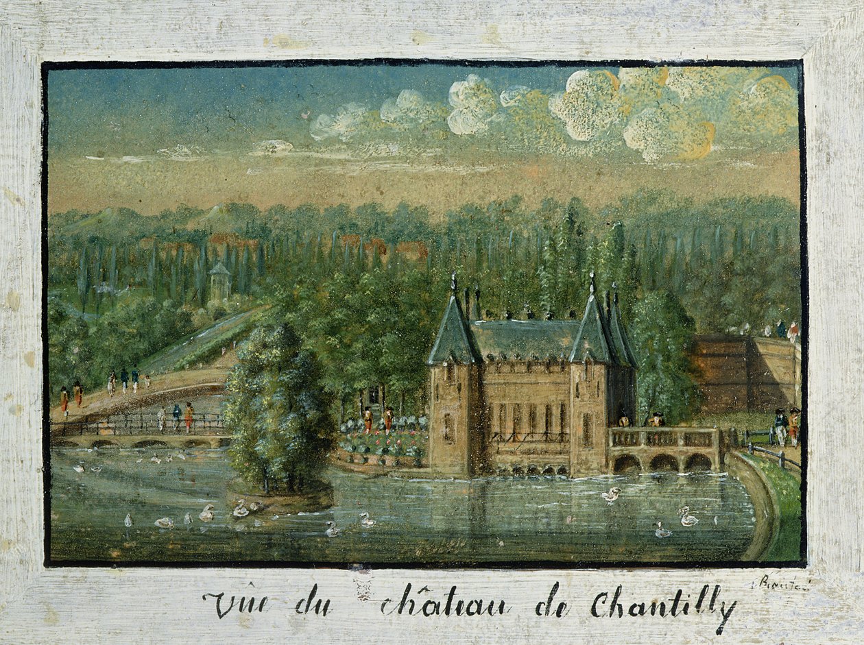 El Castillo de Chantilly de French School