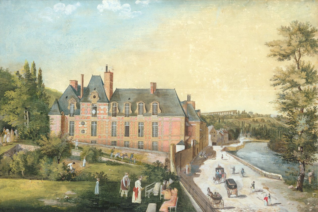 El Chateau de la Chaussee, Bougival de French School