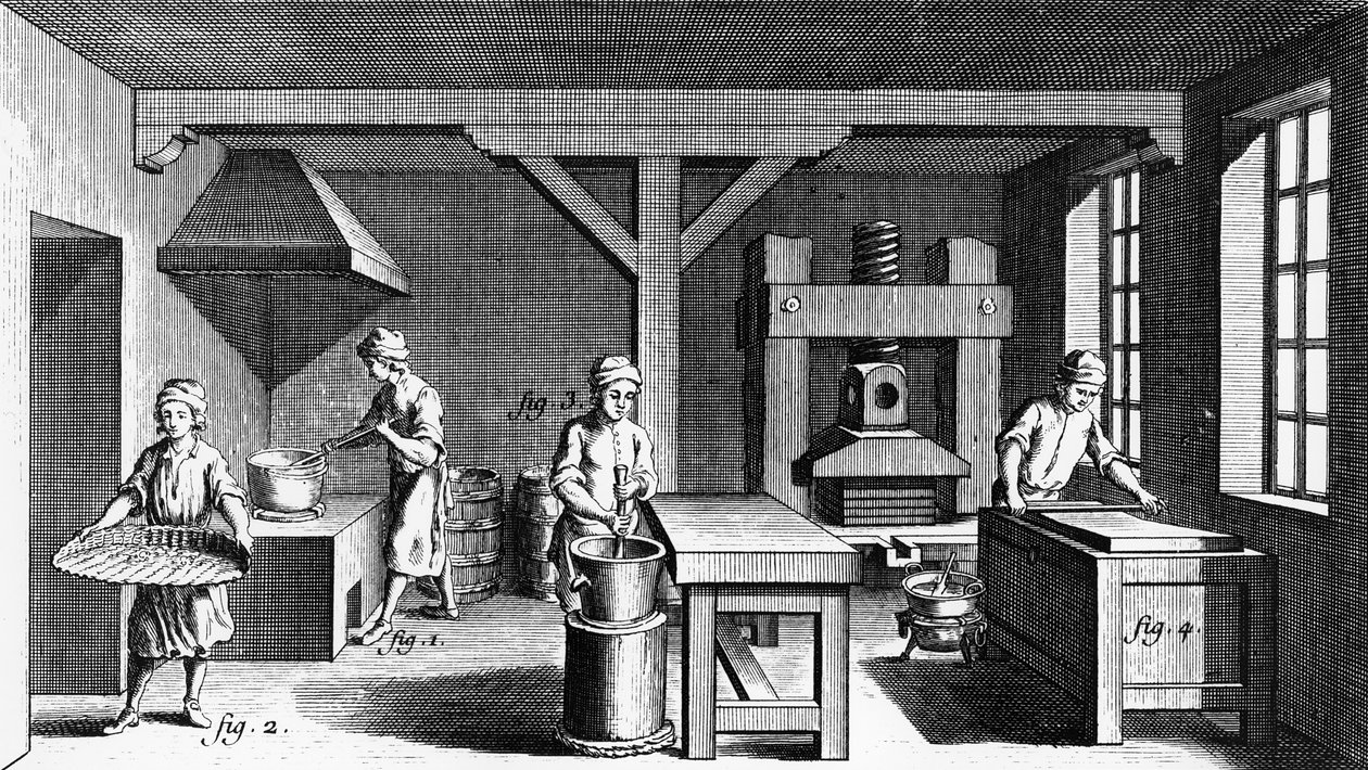 El confitero, ilustración de la 