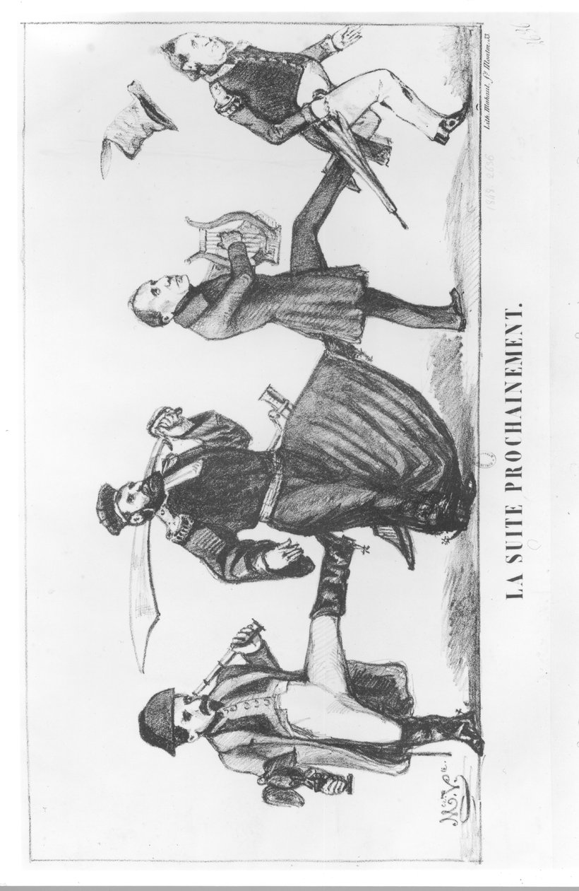 El Séquito Siguiente, 20 de diciembre de 1848 de French School