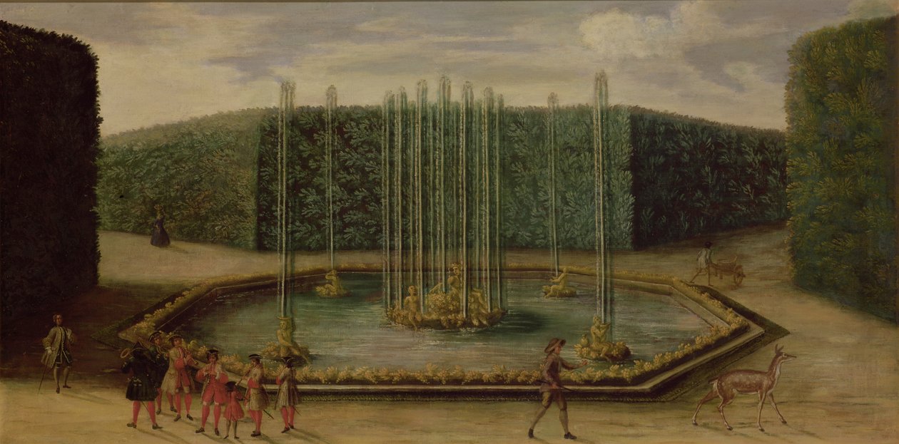 La Fuente de Baco en Versalles de French School