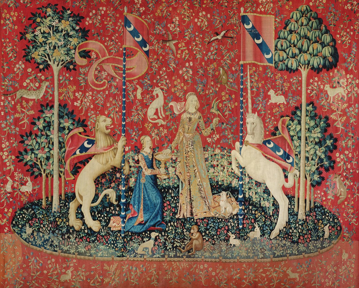 La dama y el unicornio: el gusto de French School