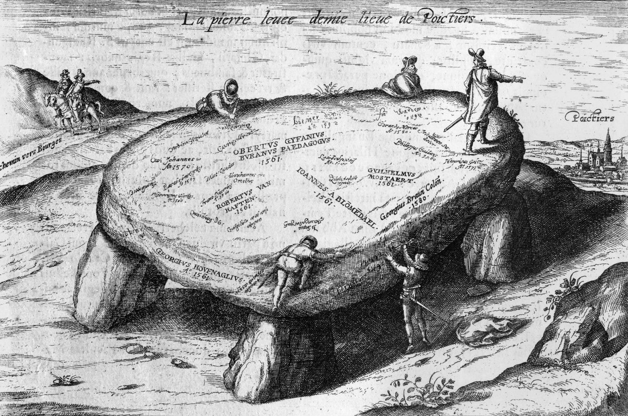La piedra levantada, ilustración de 