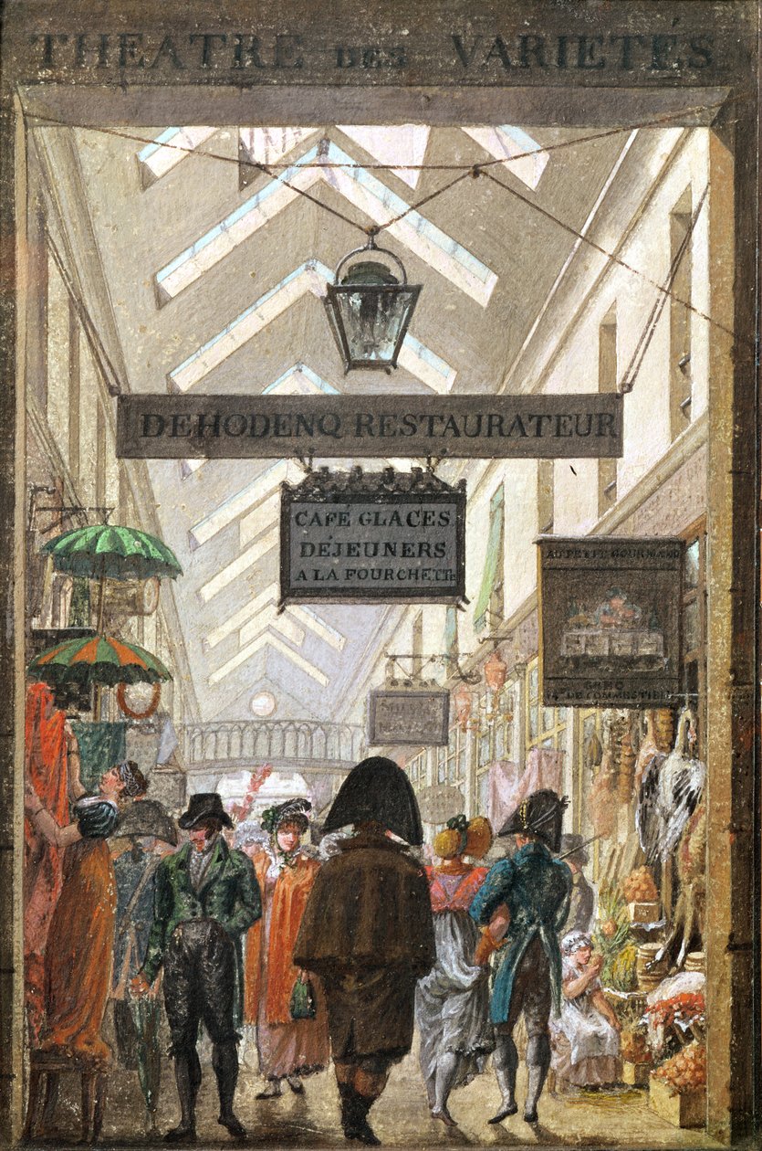 El Pasaje des Varietes, París de French School