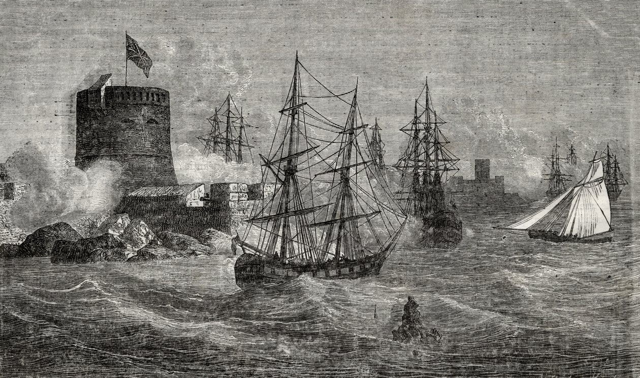 El puerto de Toulon en el siglo XVIII de French School