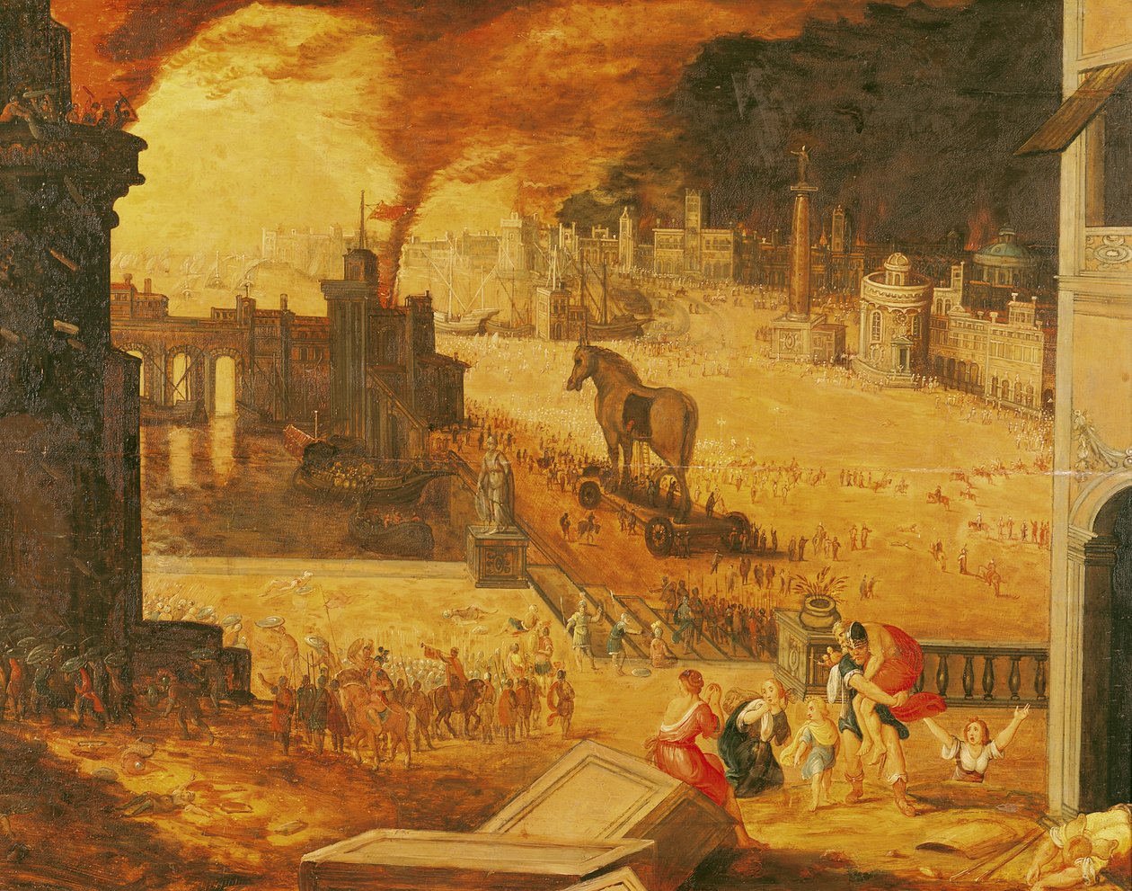 El sitio de Troya de French School
