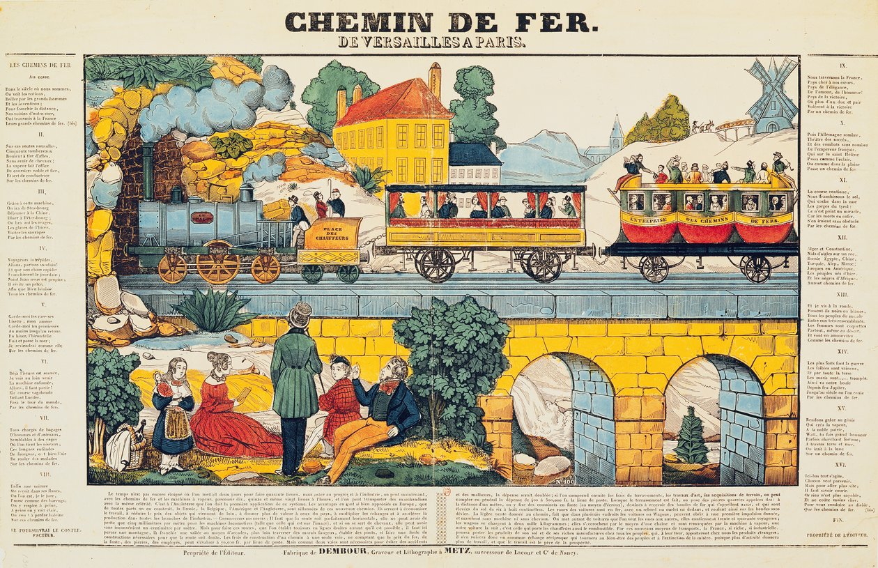 El ferrocarril de Versalles a París de French School