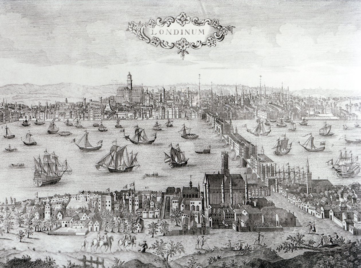 Vista de Londres de French School