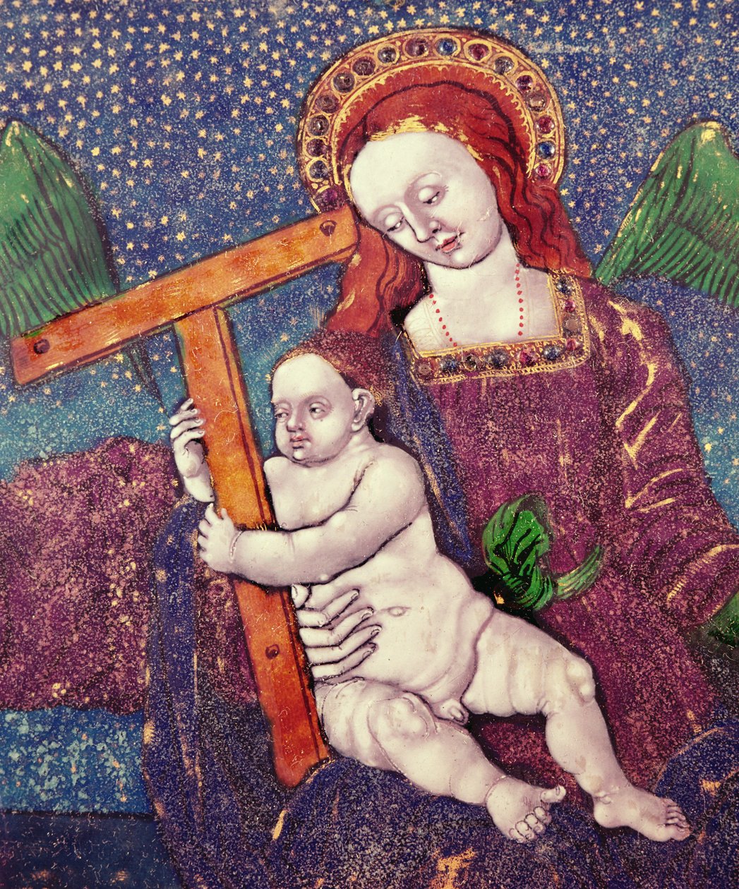 Virgen y Niño de French School