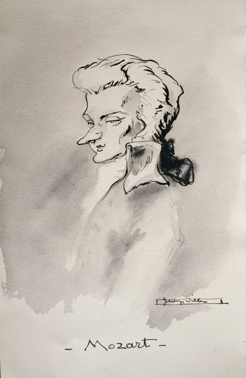 Wolfgang Amadeus Mozart (1756-91) de French School