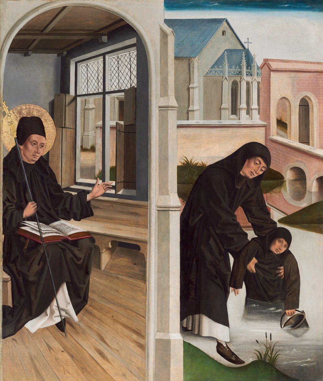 Un Milagro de San Benito de French 15th Century
