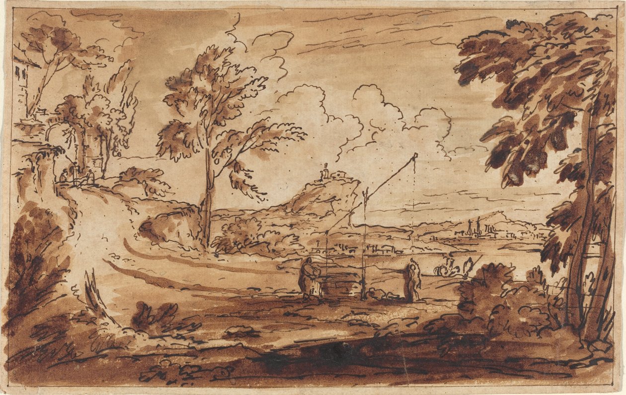 En el Pozo de Dram de French 17th Century